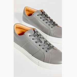 GREATS Royale Gray Leather Sneakers size 13